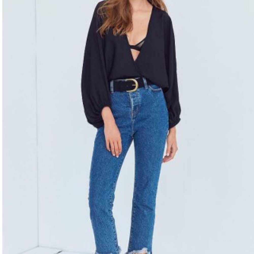 Elegant Black Women's Top